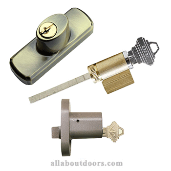 Andersen Gliding Door Key Locks & Cylinders