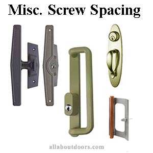 Misc. Screw Spacing