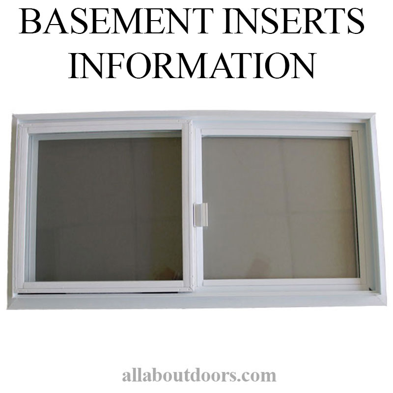 Basement Window Insert Information