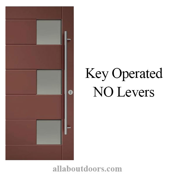 Key-Driven (No Levers Needed) Multipoint Locks