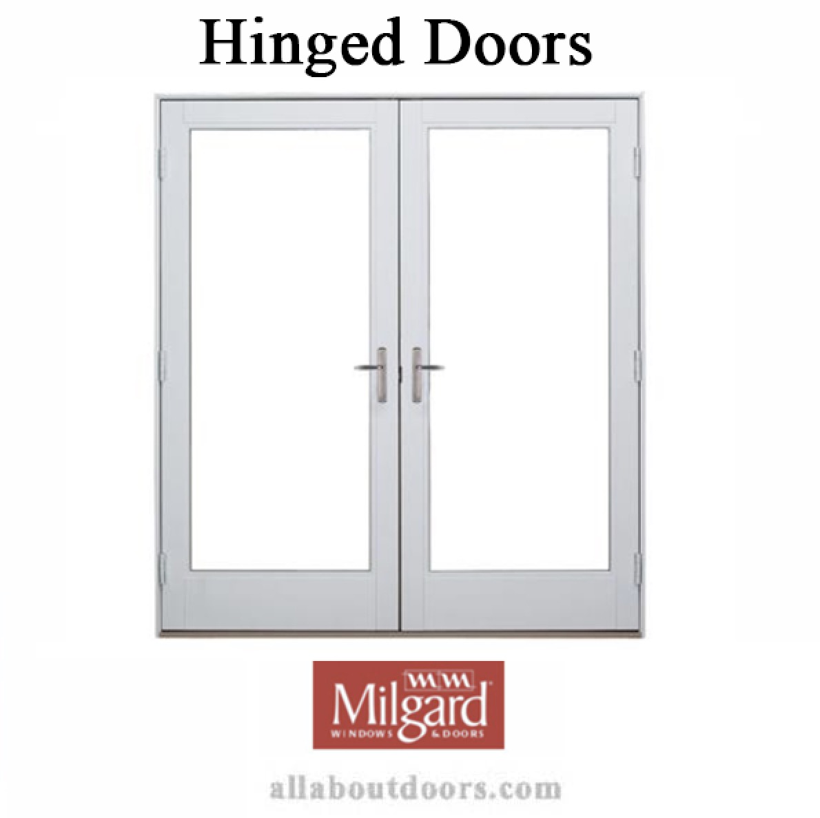 Milgard Hinged Door Hardware