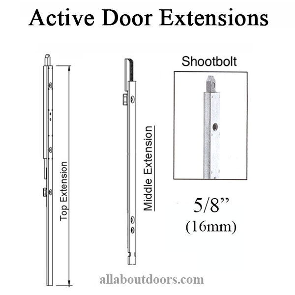 16mm Active Door Extensions