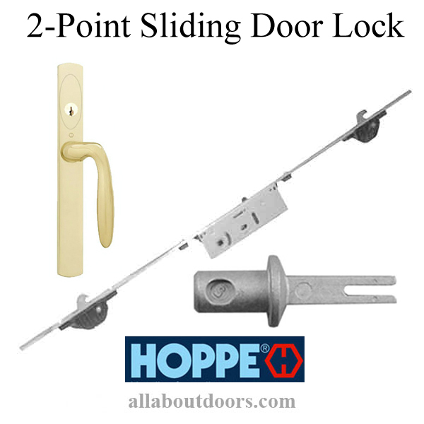 Hoppe Sliding Door 2-Point Locks, Handles & Parts