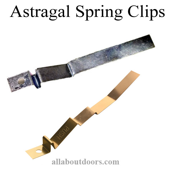 Astragal Spring Clips