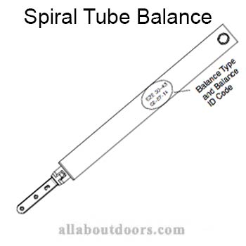 Marvin Spiral Tube Window Balance