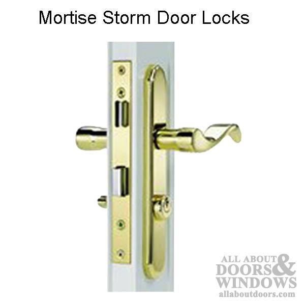 Storm Door Mortise Lock Handle sets