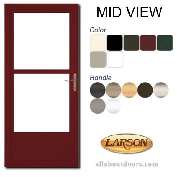 Larson Mid View Storm Doors