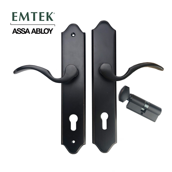 Emtek Euro Cylinder Multipoint Lock Handleset Trim