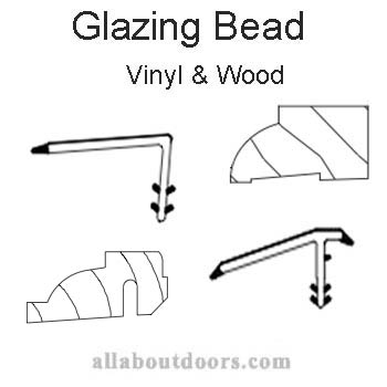 Marvin Wood & Vinyl Glazing Bead