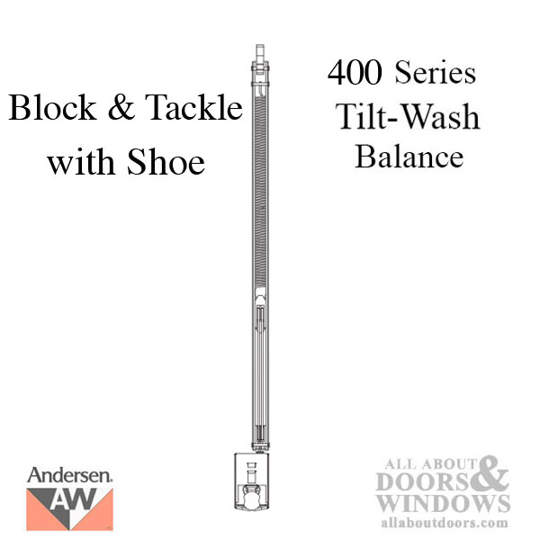 Andersen 400 Series Tilt-Wash Window Balancers