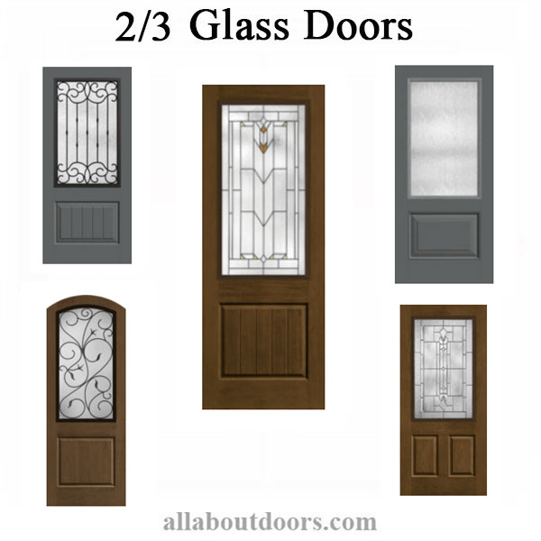 ThermaTru 2/3 Lite Glass Doors