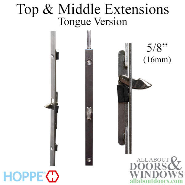 HOPPE 16mm Tongue Extensions