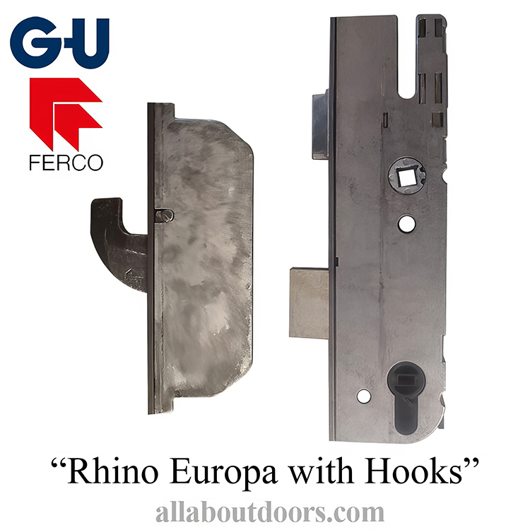GU EUROPA Multipoint Lock-Rhino with Hooks