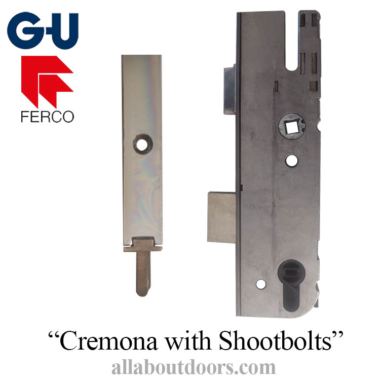 GU EUROPA Multipoint Lock-Cremona with Shootbolts