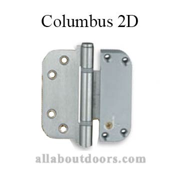 3-5/8 x 3-5/8 Columbus 2D Adjustable Door Hinge