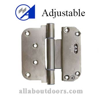 3-5/8 x 4 Amesbury Adjustable Door Hinge