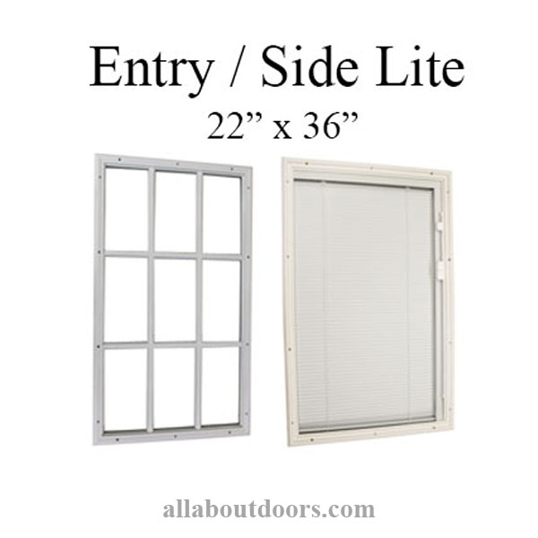 22 x 36 Door Lites & Frames