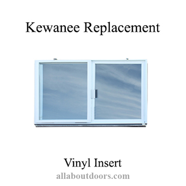 C-400A-K Vinyl Basement Insert-Dual Pane Glass