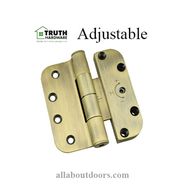 4 x 4 Truth Sentry Adjustable Door Hinge