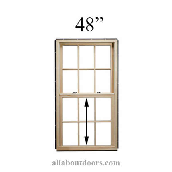 48" Glass Height