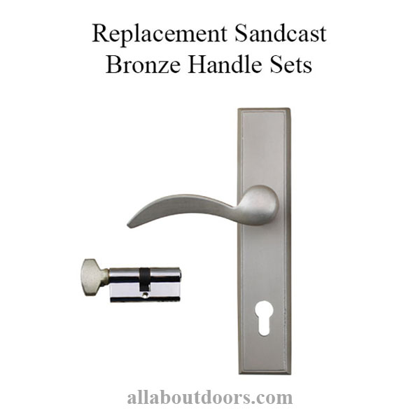 Sandcast Bronze Handleset Trim