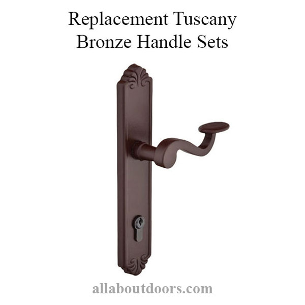 Tuscany Bronze Handleset Trim