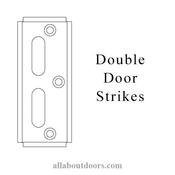 HOPPE Double Door Strikes
