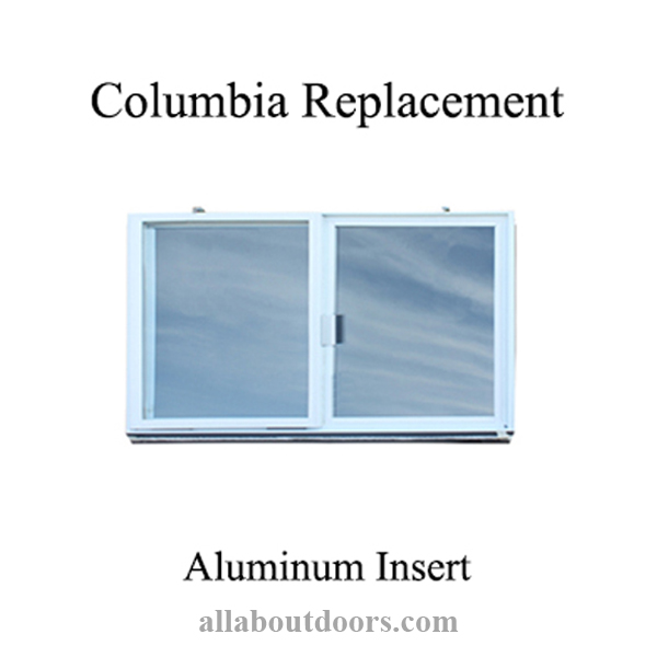 C-310 Basement Insert-Aluminum Dual Pane Glass