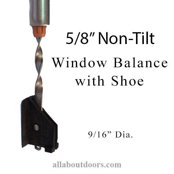 5/8 Non-Tilt Spiral Window Balance with Shoe