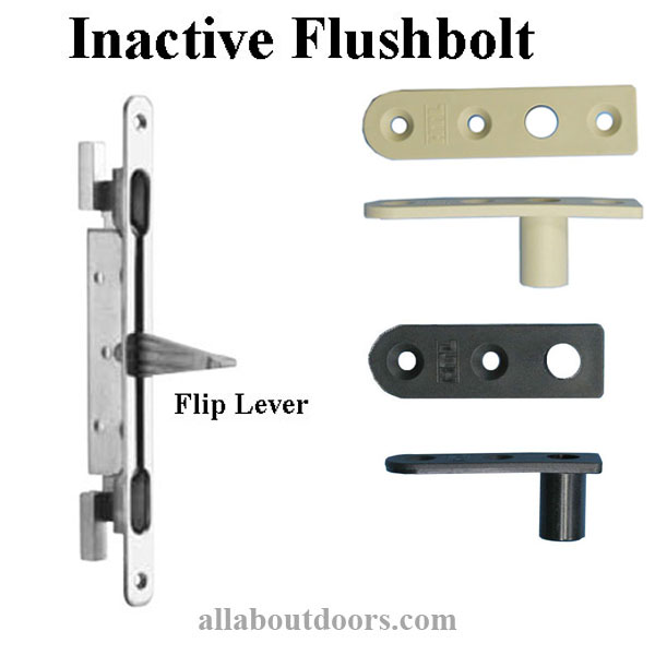 HOPPE Inactive Rod Flushbolts