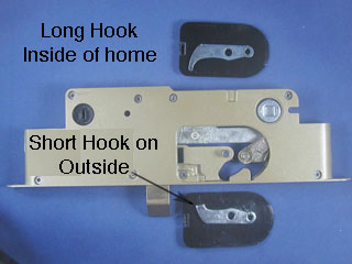 Peachtree Door Replacement Parts - Mortise Lock Assembly