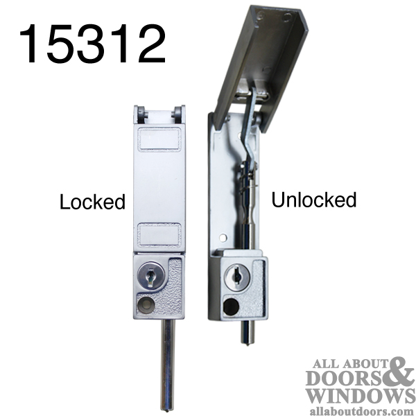 To Install A Sliding Patio Door Bolt Lock, How To Lock Patio Door From Outside