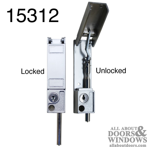 part 15312 sliding door bolt lock