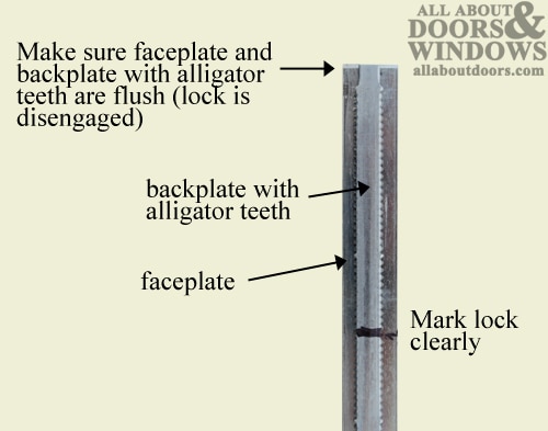 trim shootbolt extension ferco atrium lock