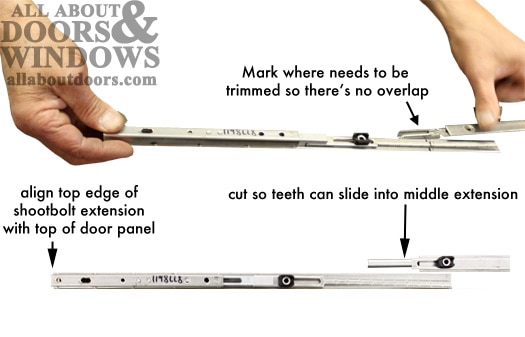 multipoint lock trim