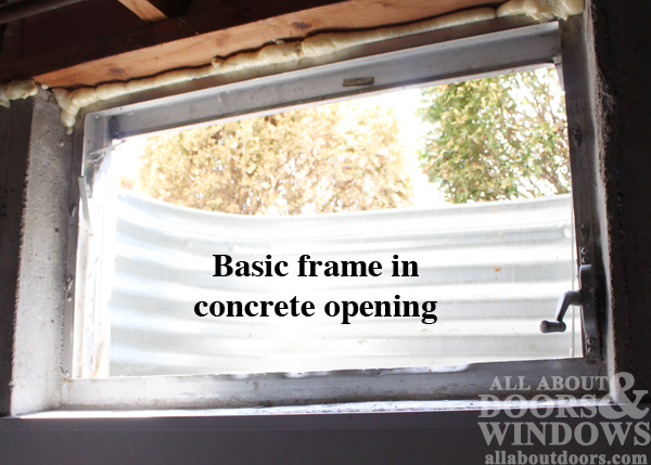 Replace A Basement Window In Concrete, Cost To Remove A Basement Window