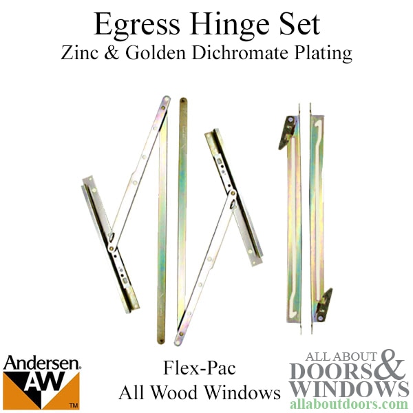 Andersen egress hinge set