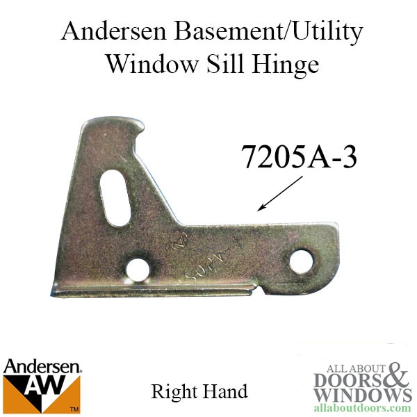 Anderson Right Hand Sill Hinge Base