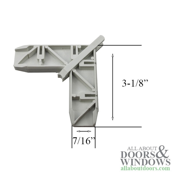 CORNER KEY. Back side.