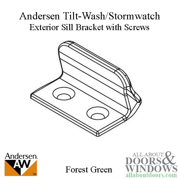 Andersen exterior sill bracket