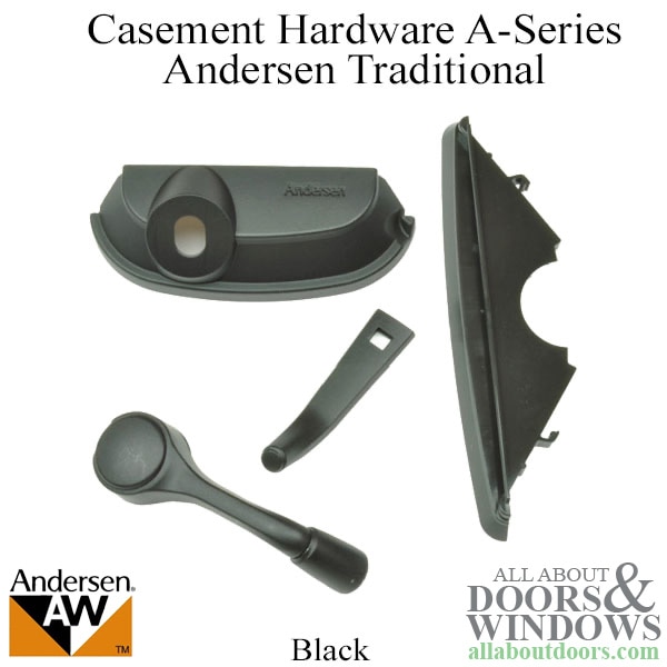 Andersen casement hardware for A-Series traditional style