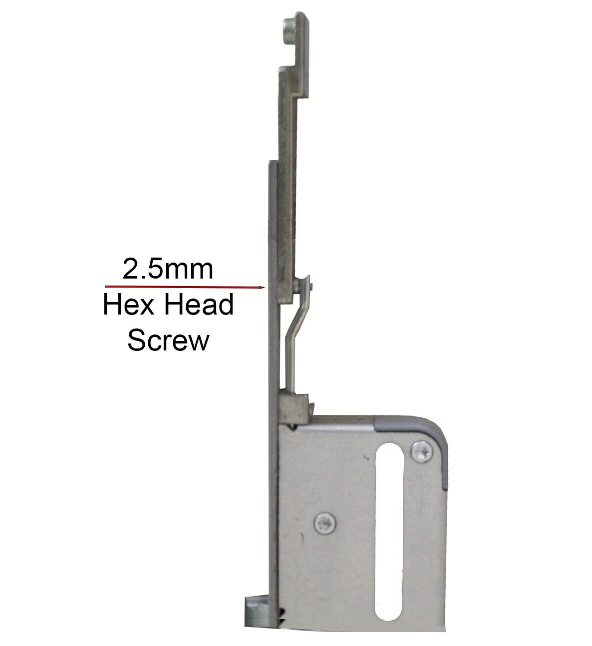 Giesse INOX Mortise lock case for Multipoint Lock used on Terrace