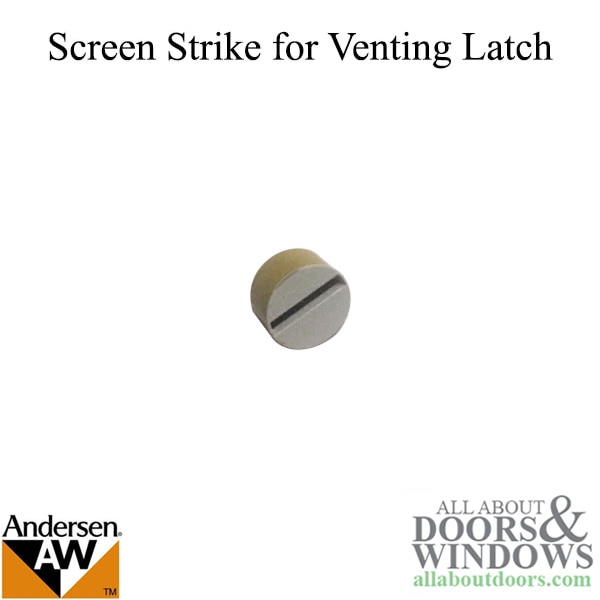 Screen Strike For Venting Latch