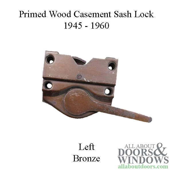 Primed Wood Casement Sash Locks