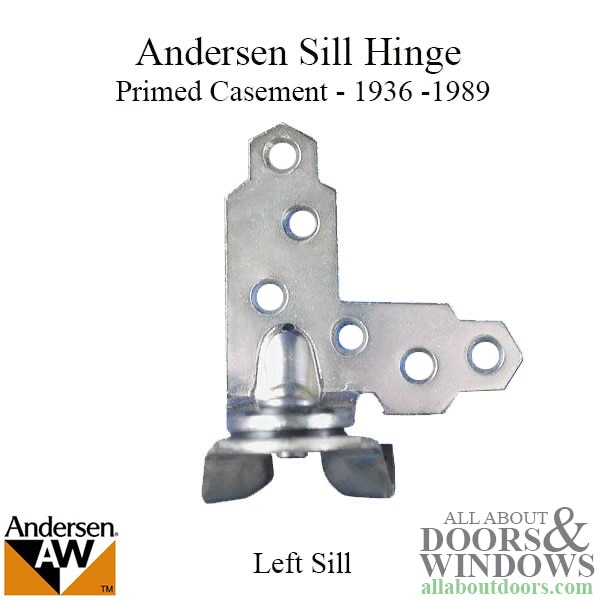 Andersen Casement Window Primed Sill Hinge for left sill