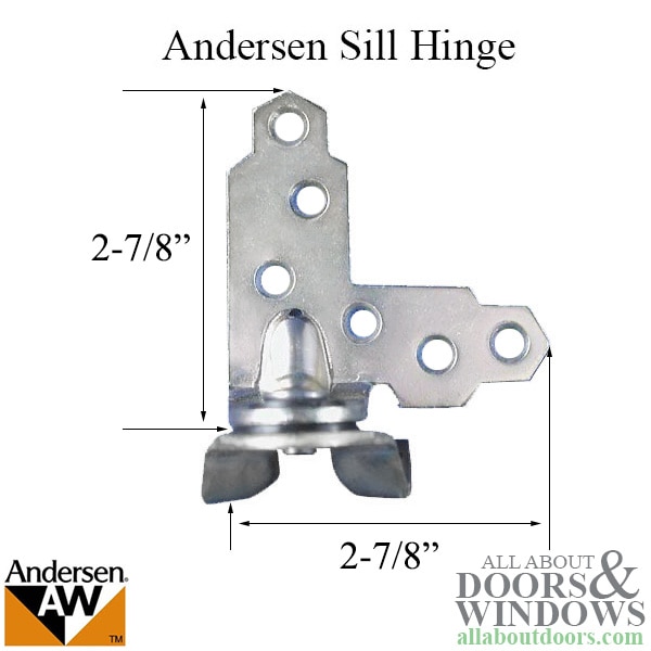Window Sil Hinge Dimensions