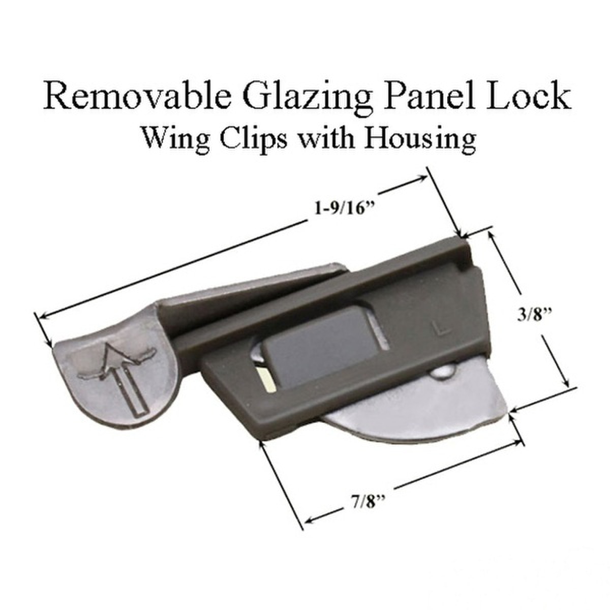 Cladding Wingclips Andersen Removable Wing Clips For Glazing Panel Window Lock