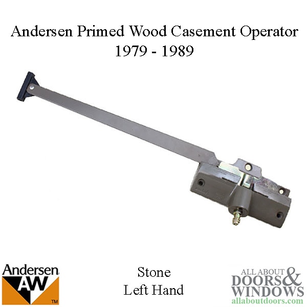 Andersen Primed Wood Casement Operator 1979-1989 Left