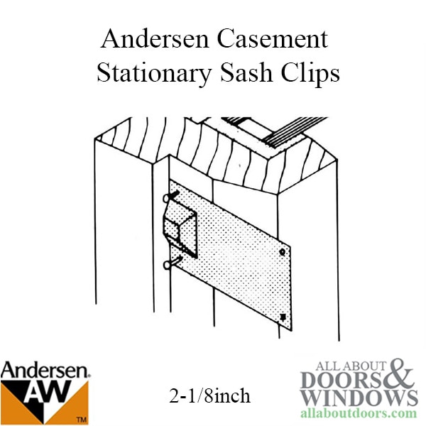 Andersen Sash Clips