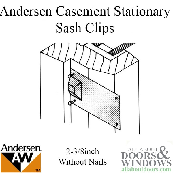 Andersen Window Sash Clips